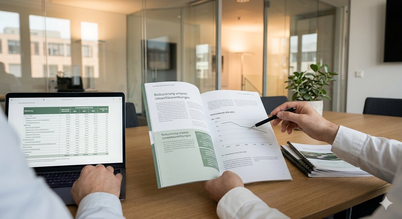 Berichtsanforderungen Managementsysteme für Klimarisikomanagement; KI-generiert