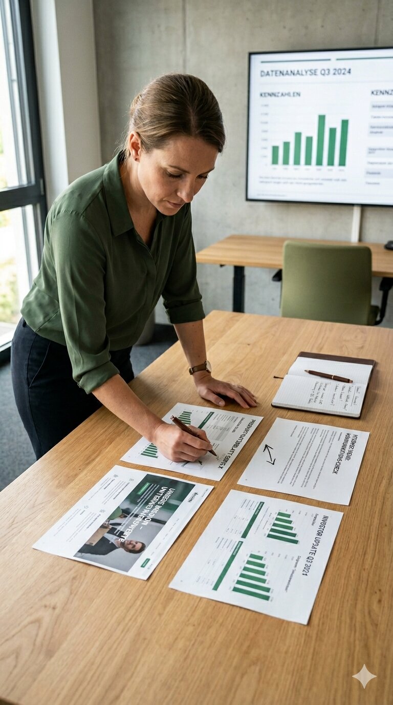 Wirksamkeitsprüfung: Nachhaltigkeitskommunikation messen und verbessern; KI-generiert
