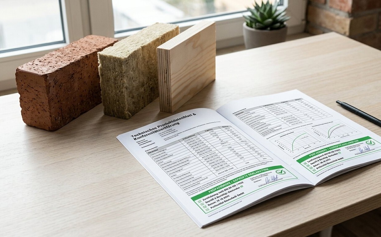 Environmental Product Declaration: verifizierte Umweltdeklaration für ein Bauprodukt; KI-generiert